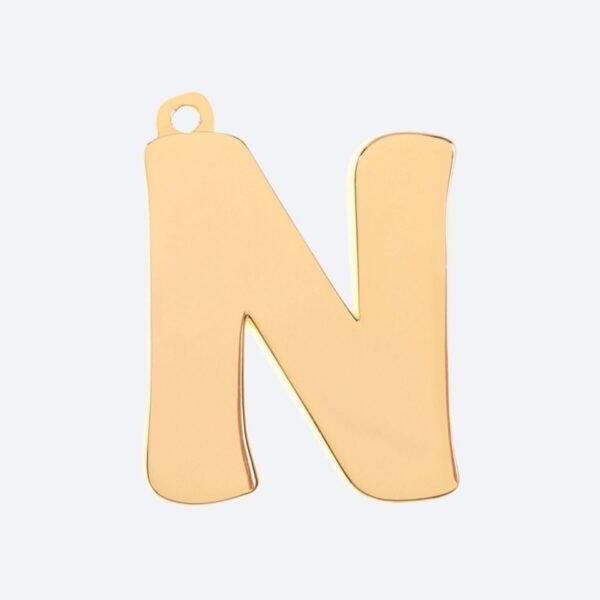 Initial Letter Jewelry Tag - N - Image 5