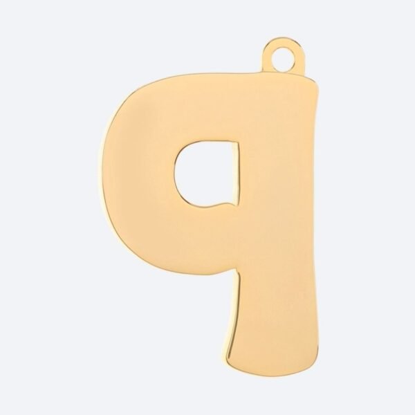 Initial Letter Jewelry Tag - P - Image 4