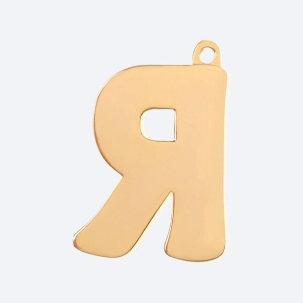 Initial Letter Jewelry Tag - R - Image 5
