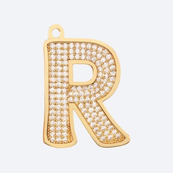 Initial Letter Jewelry Tag - R - Image 2