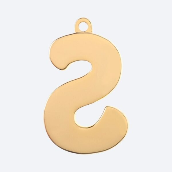 Initial Letter Jewelry Tag - S - Image 4