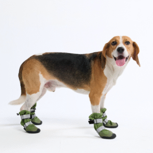 Flex Shell Water-resistant Dog Boots - Green