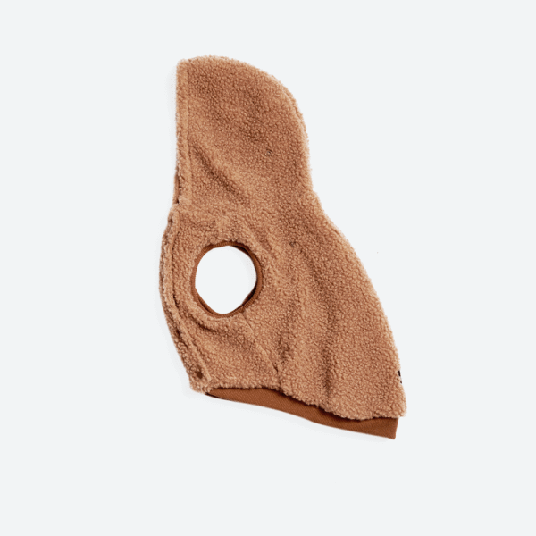 Teddy Sherpa Fleece Dog Jacket - Brown - Image 7