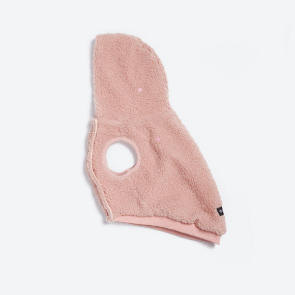 Teddy Sherpa Dog Jacket - Pink - Image 6