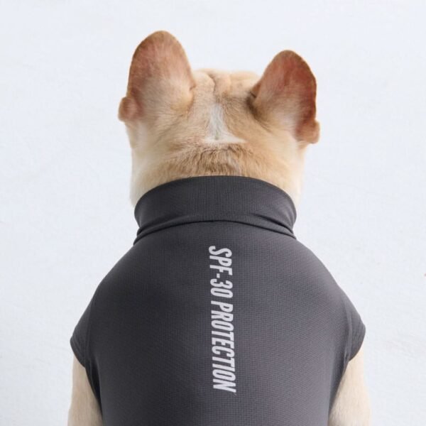 Sunblock Dog T-Shirt - Dark Grey - Image 4