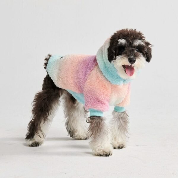 Fluffdreams Blanket Dog Hoodie - Pastel Icing - Image 3