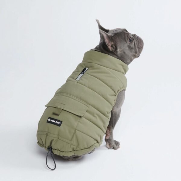 WarmShield Water-Resistant Jacket - Olive - Image 4