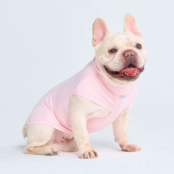 Sunblock Dog T-Shirt - Light Pink - Image 4