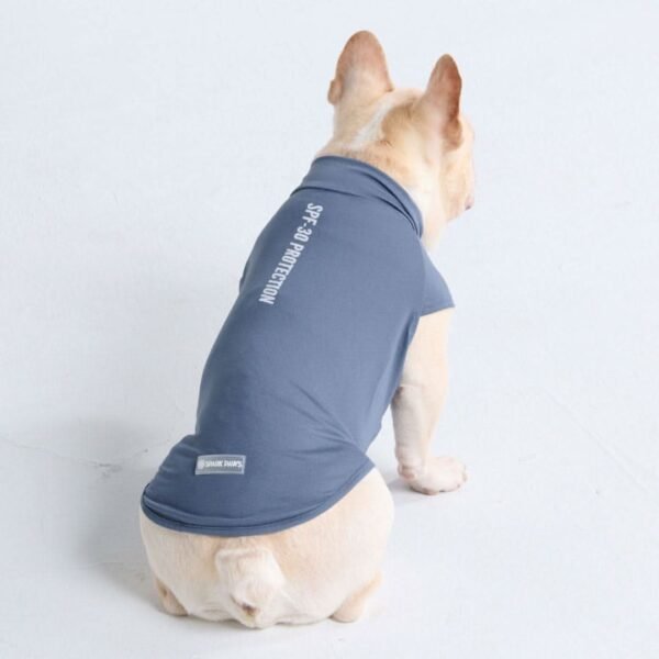 Sunblock Dog T-Shirt - Navy Blue - Image 5