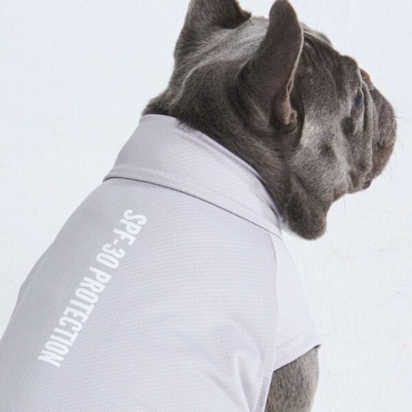 Sunblock Dog T-Shirt - Grey - Image 2