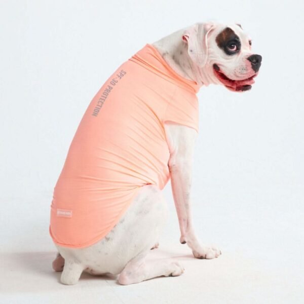 Sunblock Dog T-Shirt - Peach - Image 6