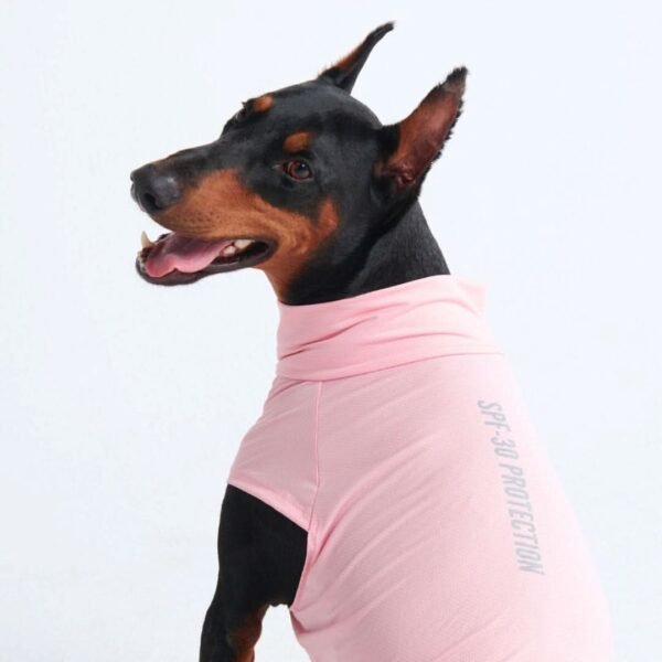 Sunblock Dog T-Shirt - Pink - Image 2