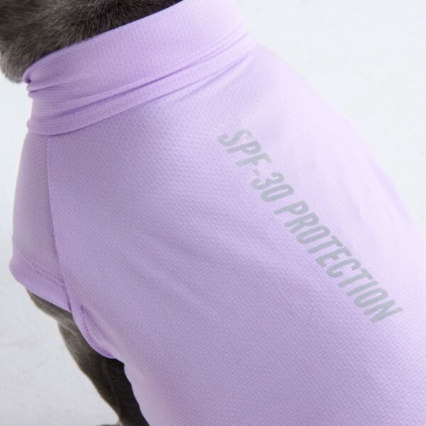 Sunblock Dog T-Shirt - Purple - Image 2