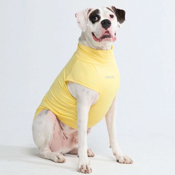 Sunblock Dog T-Shirt - Yellow - Image 3