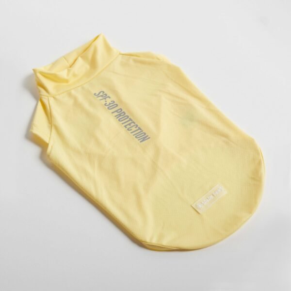 Sunblock Dog T-Shirt - Yellow - Image 5