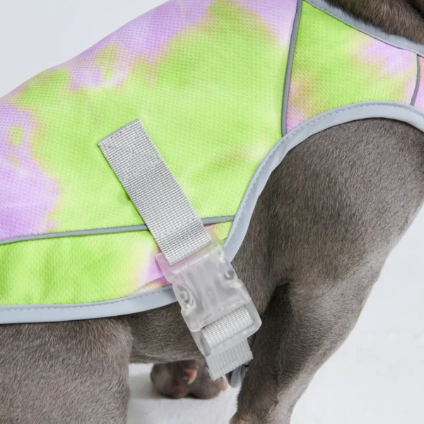 Dog Cooling Vest - Neon Purple - Image 2