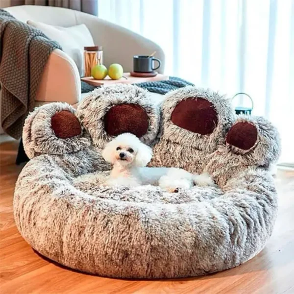Super Soft anti anxiety dog bed! Super soft paw bed - Image 4