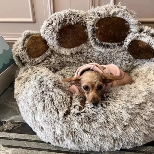 Super Soft anti anxiety dog bed! Super soft paw bed - Image 3