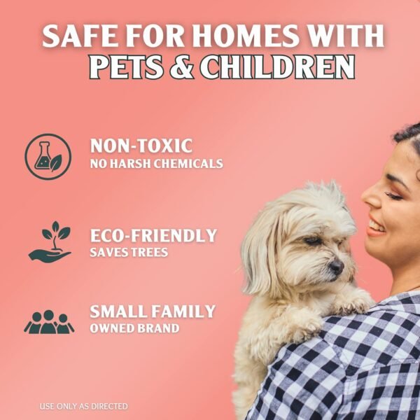 Sprinkle & Sweep Pet Accident Cleanup for all Hard Surface-4 Bag + Sweeper Kit (15oz Each) - Image 6